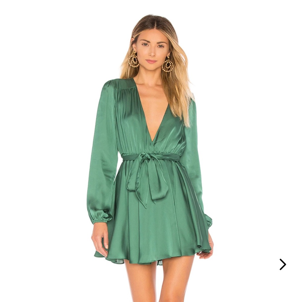 NWT Lovers + Friends Ivy Dress in Green